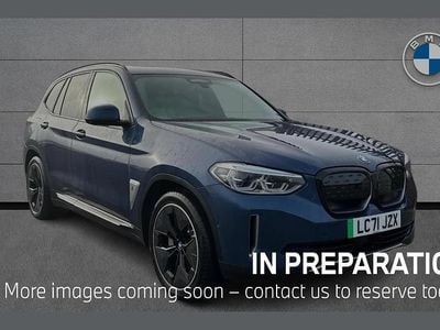 Blue Used 2021 BMW iX3 Comfort Edition SUV | £25,440 (Fair price)