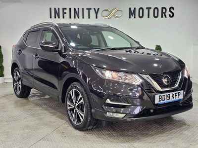 Used Nissan Qashqai N-Connecta 115 HP (84 kW) 2019 Black SUV