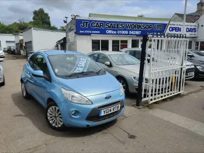 Used Ford Ka Zetec 2015 Blue Hatchback