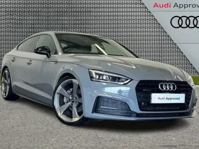 Used Audi A5 Black Edition 187 HP (137 kW) 2020 Grey Coupe
