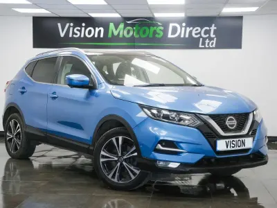 Used Nissan Qashqai N-Connecta 140 HP (102 kW) 2020 Blue SUV
