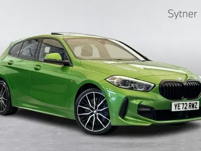 Used BMW 118 M Sport 136 HP (100 kW) 2022 Green Hatchback