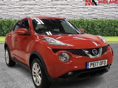 Red Used 2017 Nissan Juke N-Connecta SUV | £6,500 (Fair price)