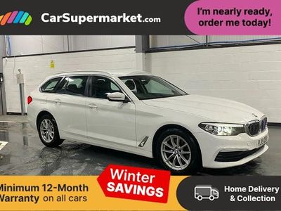 White Used 2019 BMW 520 Estate | £14,197 (Super price)