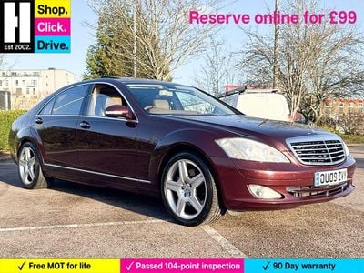 Red Used 2009 Mercedes S500L Sedan | £8,800