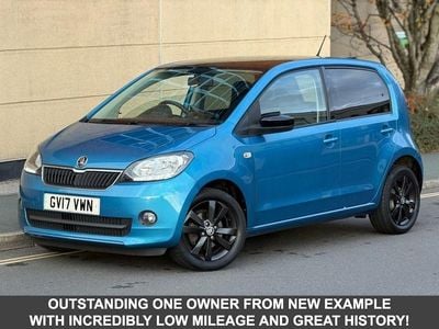 Used Skoda Citigo Colour Edition 60 HP (44 kW) 2017 Blue Hatchback