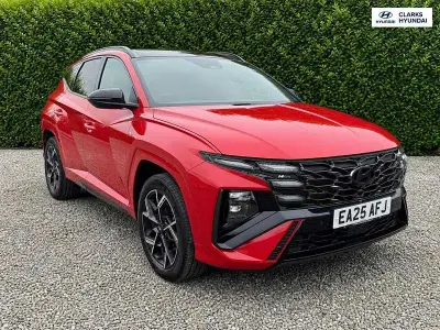 Used Hyundai Tucson N Line 215 HP (158 kW) 2025 Red SUV