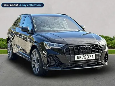 Used Audi Q3 Black Edition 2025 Black SUV
