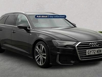 Black Used 2022 Audi A6 S-Line Estate | £28,930 (Fair price)