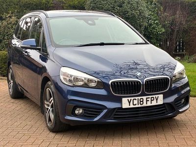 Used BMW 216 Sport Line 116 HP (85 kW) 2018 Blue Estate
