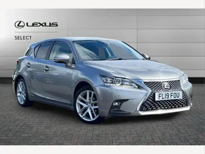 Used Lexus CT200h 136 HP (100 kW) 2019 Silver Hatchback