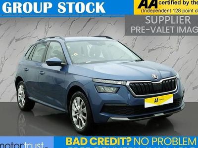 Used Skoda Kamiq SE 95 HP (69 kW) 2020 Blue SUV