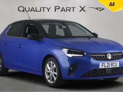 Used Vauxhall Corsa Elite 100 HP (73 kW) 2021 Blue Hatchback