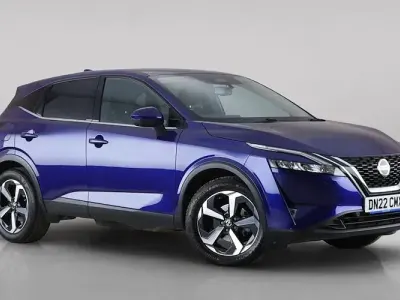 Used Nissan Qashqai N-Connecta 158 HP (116 kW) 2022 Blue SUV