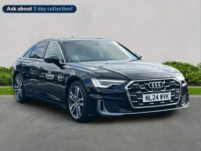 Begagnad Audi A6 S-Line 204 HK (150 kW) 2024 Svart Sedan
