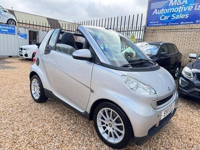 Used Smart ForTwo Cabrio Passion 2011 Silver Cabriolet
