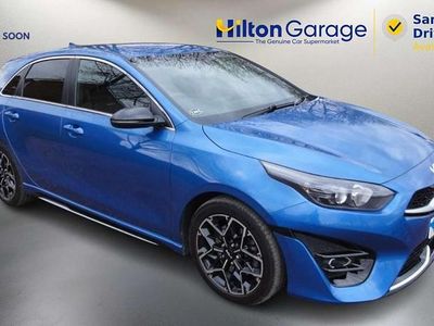 Used Kia Ceed GT-Line 158 HP (116 kW) 2022 Blue Hatchback