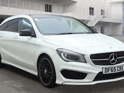 White Used 2015 Mercedes CLA220 Shooting Brake AMG Estate | £10,495 (Fair price)