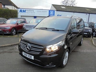 Black Used 2021 Mercedes Vito Premium Van | £19,990 (Fair price)