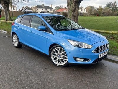 Used Ford Focus Titanium X 2016 Blue Hatchback