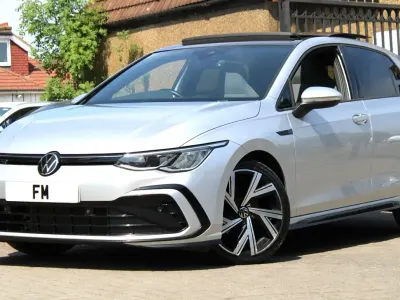 Used VW Golf VIII R-line 150 HP (110 kW) 2022 Silver Hatchback