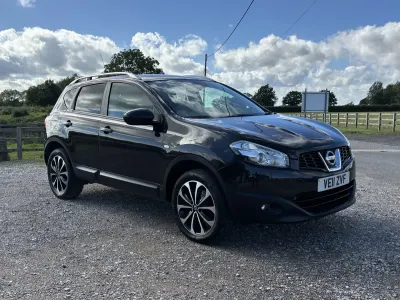 Used Nissan Qashqai N-TEC 150 HP (110 kW) 2011 Black SUV