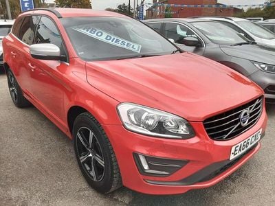 Red Used 2016 Volvo XC60 R-Design SUV | £6,871 (Fair price)
