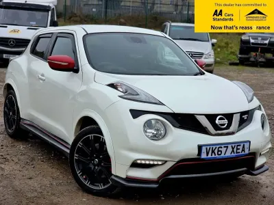 Begagnad Nissan Juke Nismo RS 214 HK (157 kW) 2017 Vit SUV