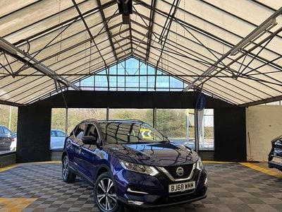 Used Nissan Qashqai N-Connecta 2018 Blue SUV