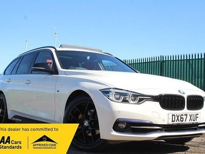 Used BMW 318 Sport Line 2017 White Estate