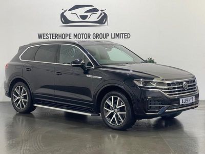 Used VW Touareg R-line 286 HP (210 kW) 2019 Blue SUV