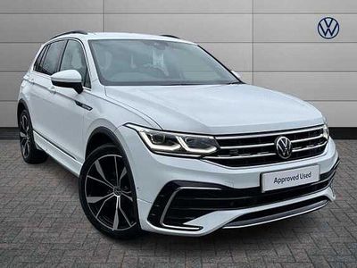 Used VW Tiguan R-line 150 HP (110 kW) 2023 White SUV