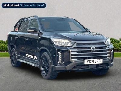 Black Used 2021 Ssangyong (KGM) Musso Pickup | £18,490 (Fair price)