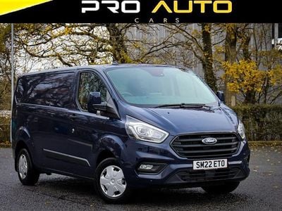 Blue Used 2022 Ford Transit Custom Trend Van | £14,300 (Super price)