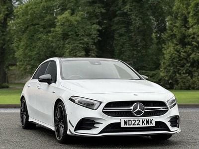 White Used 2022 Mercedes A35 AMG Premium Plus Hatchback | £29,495 (Good price)