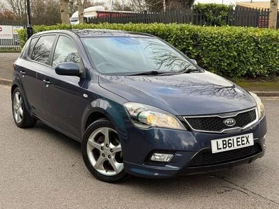 Used Kia Ceed 124 HP (91 kW) 2011 Blue Hatchback