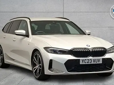 Used BMW 320 M Sport 184 HP (135 kW) 2023 White Estate