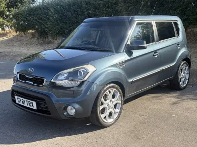 Used Kia Soul 126 HP (92 kW) 2011 Blue SUV