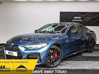 Used BMW M440 M Sport 374 HP (275 kW) 2021 Blue Sedan