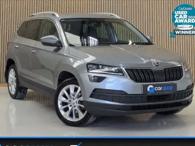 Used Skoda Karoq SE L 116 HP (85 kW) 2018 Grey SUV