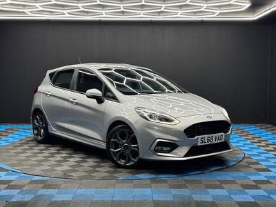 Silver Used 2018 Ford Fiesta ST-Line Hatchback | £7,290 (Fair price)