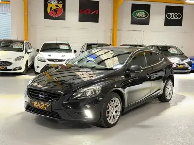 Used Volvo V40 R-Design 2014 Black Hatchback