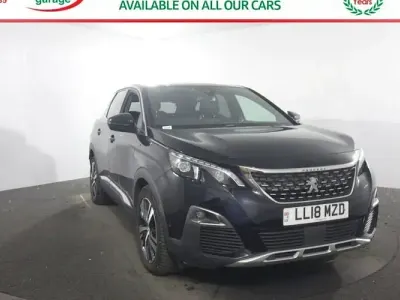 Used Peugeot 3008 GT-line 150 HP (110 kW) 2018 Black SUV