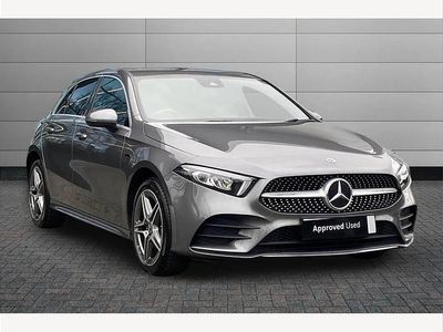 Used Mercedes A250 AMG line 218 HP (160 kW) 2020 Grey Hatchback