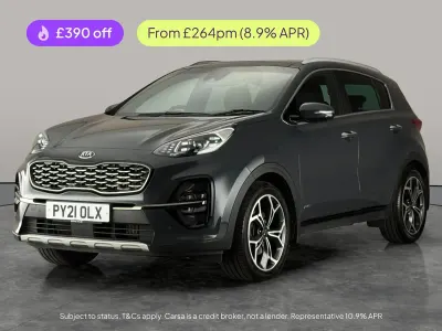 Used Kia Sportage GT-Line S 134 HP (98 kW) 2021 Grey SUV