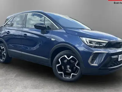 Used Vauxhall Crossland Ultimate 131 HP (96 kW) 2023 Blue SUV