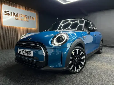 Used Mini Cooper Exclusive 136 HP (100 kW) 2022 Blue Hatchback