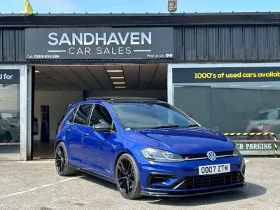Used VW Golf VII R 300 HP (220 kW) 2019 Blue Hatchback