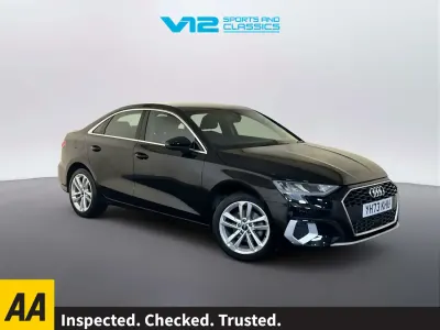 Used Audi A3 Sport 150 HP (110 kW) 2023 Black Sedan