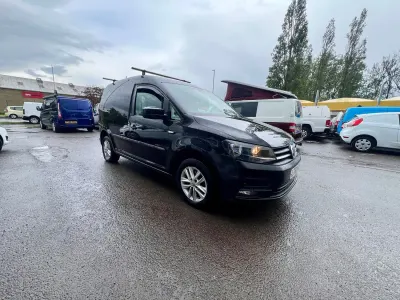 Used VW Caddy Highline 102 HP (75 kW) 2019 Black MPV